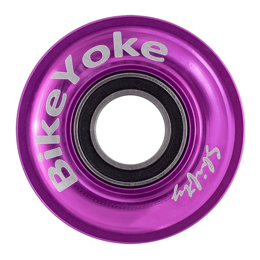 Zdjęcie: BikeYoke SHIFTY V2 - Prowadnica Linki Zmiany Biegów / Koło Pasowe do Przerzutek Tylnych SRAM 1x11 i 1x12 - fioletowy