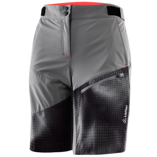 Photo produit de Löffler Short VTT Femme - Pace-E ASSL - EU 42 | XL - steel grey