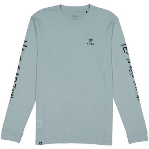 Foto de Mons Royale Camiseta de Manga Larga Hombre - Icon Merino Classic - dew