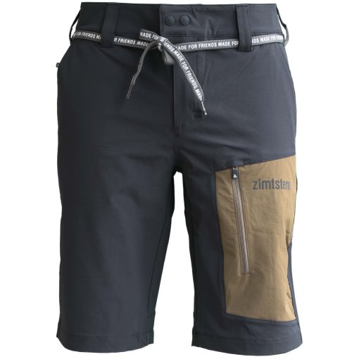 Foto de Zimtstern Pantalones Cortos Hombre - Xalpz Tech - Pirate Black