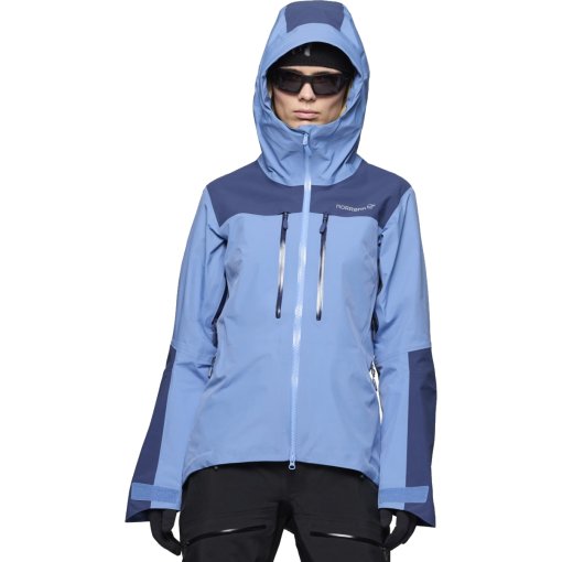 Produktbild von Norrona trollveggen Gore-Tex Pro light Jacke Damen - Allure/Vintage Indigo