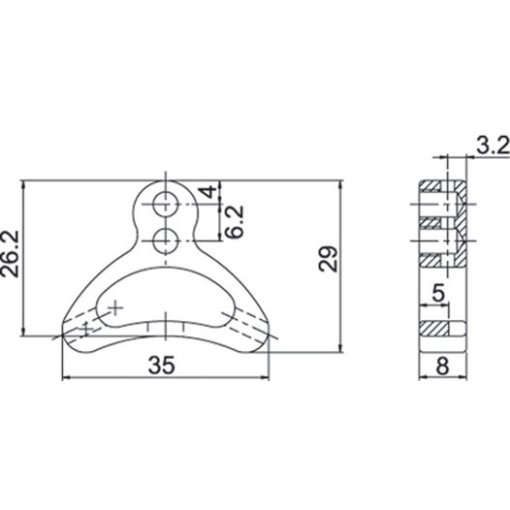 BICICLETTA C CLIP Cavo Filo Alloggiamento Tubo Guida Cordini Morsetto - Foto 11