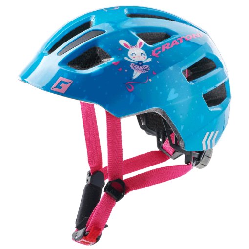 Foto de CRATONI Casco Bicicleta Niño - Maxster - bunny blue glossy