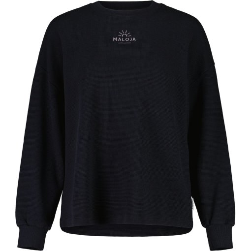 Produktbild von Maloja HirschbergM. Organic Sweat Shirt Damen - deep black 8833