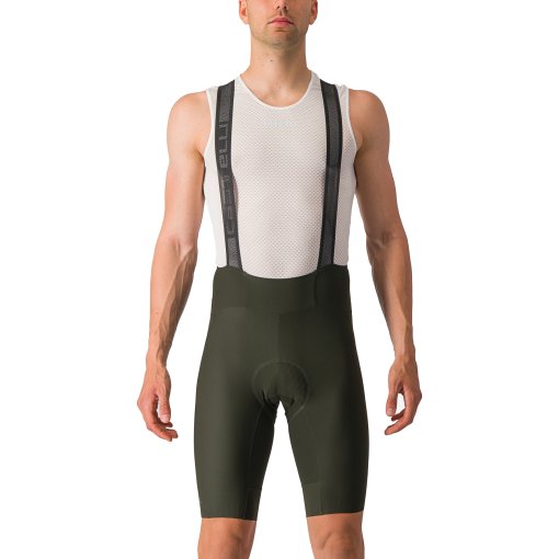 Foto de Castelli Culotte Corto con Tirantes Ciclismo Hombre - Espresso - deep green 309