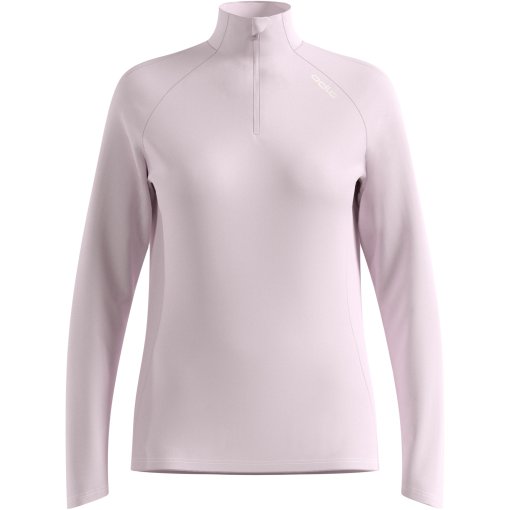 Picture of Odlo Essentials Ceramiwarm Half-Zip Running Mid Layer Women - orchid ice