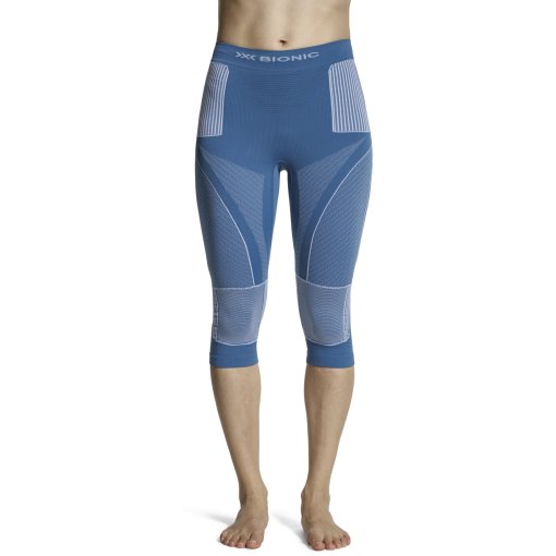 Photo produit de X-Bionic Caleçon 3/4 Femme - Energy Accumulator 4.0 - mineral blue/arctic white