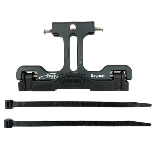 Produktbild von Carradice Bagman Quick Release Sattelklemme für Gepäckträgeraufnahme - schwarz