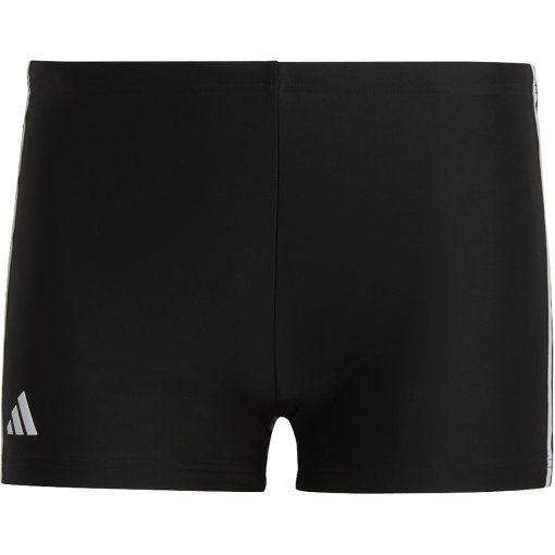 Produktbild von adidas Classic 3-Streifen Boxer-Badehose Herren - schwarz/weiß HT2073