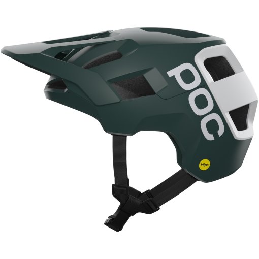 Produktbild von POC Kortal Race MIPS Helm - 8820 Pargasite Green Matt/Hydrogen White Matt