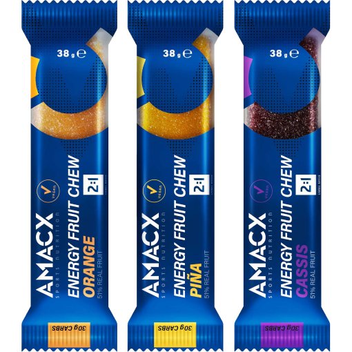 Foto de Amacx Chicles Energéticos de Frutas - Energy Fruit Chew - 38g