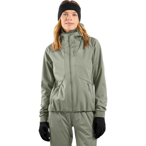 Foto de Odlo Chaqueta Esquí de Fondo Cortaviento Mujer - Zeroweight X-Warm - shadow