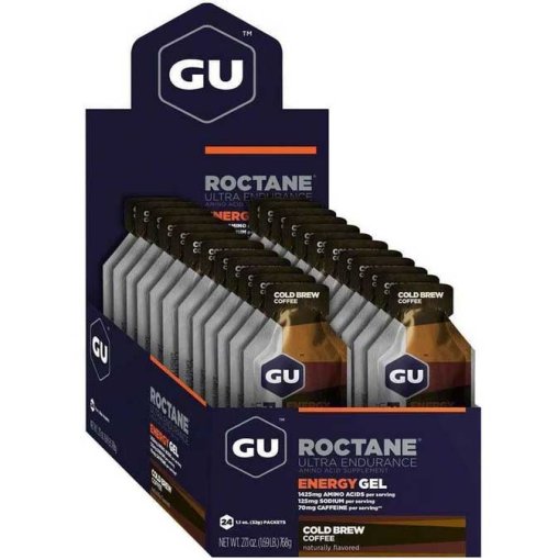Produktbild von GU Roctane Energy Gel - Kohlenhydrat-Gel - MHD 01.09.2026 - 24x32g