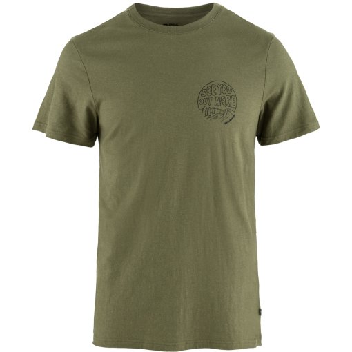 Photo produit de Fjällräven T-Shirt Homme - Hemp Blend Out Here - green