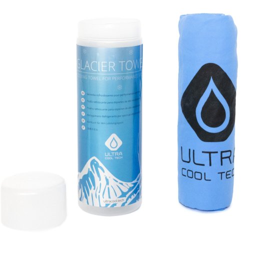 Picture of Ultra Cool Tech Glacier Towel - blue