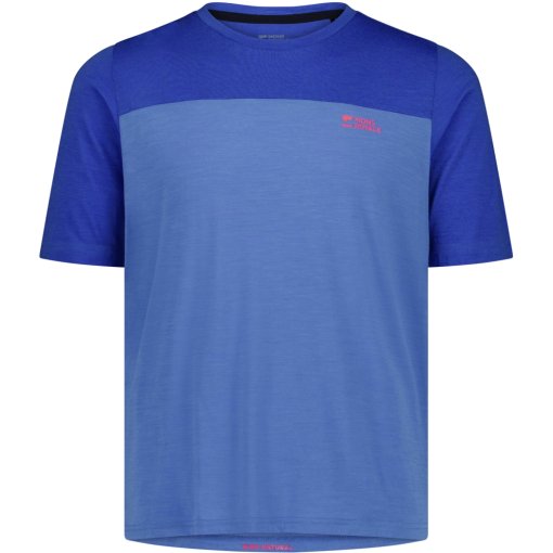 Productfoto van Mons Royale Diversion Merino Fietsshirt met Korte Mouwen Heren - ocean / ultramarine