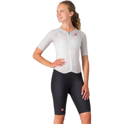 Immagine prodotto da Castelli Tuta Ciclismo a Maniche Corte Donna - Free Sanremo 3 - bianco/nero 101