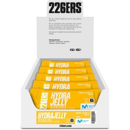 Foto de 226ERS Chicles Energéticos de Frutas - Hydrajelly - Fecha de consumo preferente 01-01-2026 - 30x40g