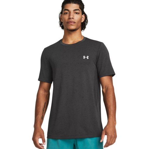 Foto de Under Armour Camiseta de Manga Corta Hombre - UA Vanish Seamless - Castlerock/Mod Gray
