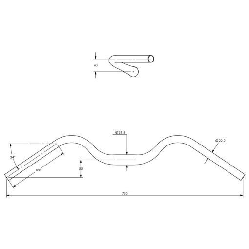 Surly Terminal Handlebar - black | BIKE24