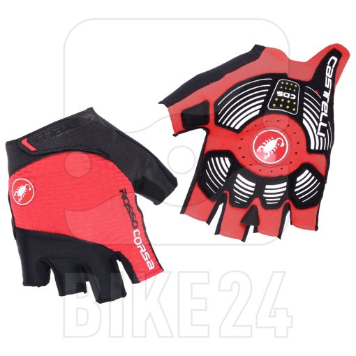 Foto de Castelli Guantes Ciclismo - Rosso Corsa Pro V - rojo 023