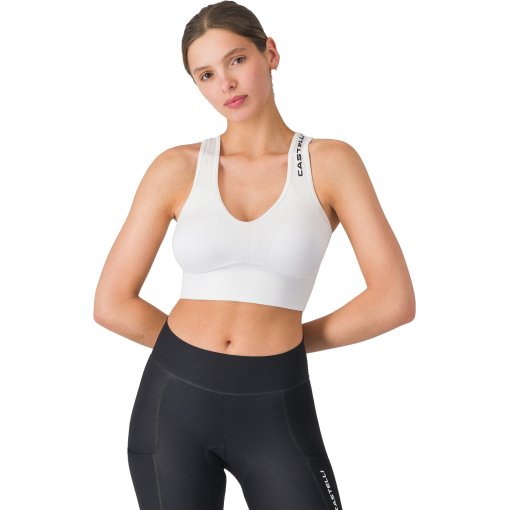 Foto de Castelli Comfort Travel Crop Top damas - white 001