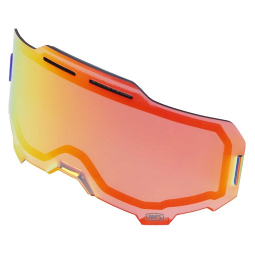 Foto de 100% Armega Lente Intercambiable - Dual Pane Vented Mirror Red