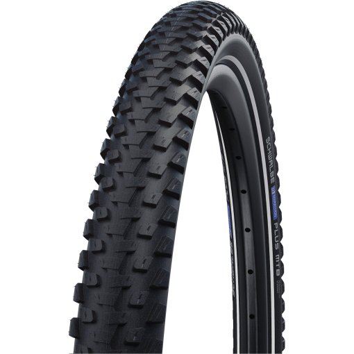 Immagine prodotto da Schwalbe Pneu Copertoncino - Marathon Plus MTB - Performance | Addix | Smart DualGuard | ECE-R75 - 29x2.35&quot; | Black Reflex