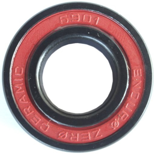 Productfoto van Enduro Bearings CO6901 VV - ABEC 5 ZERO - Ceramic Ball Bearing - 12x24x6mm