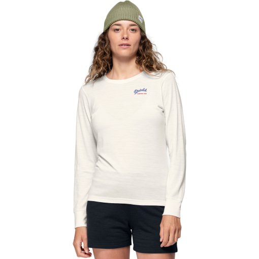 Foto de Devold Camiseta de Manga Larga Mujer - Classic Script - 001A Blanco