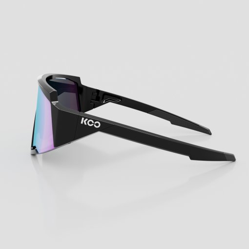 KOO Spectro Sunglasses - Black - Turquoise Mirror | BIKE24