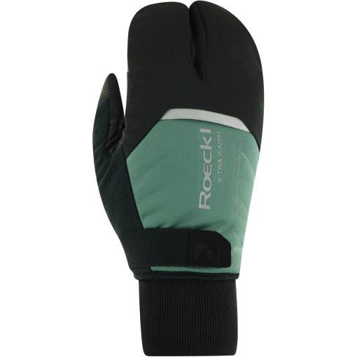 Foto de Roeckl Sports Guantes Ciclismo - Villach 3 Lobster - black/silver pine 9070