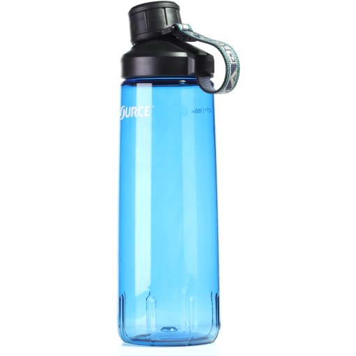 Foto de Source Botella - Act Tritan Clickseal - 0.95L - bayou blue / strap greek