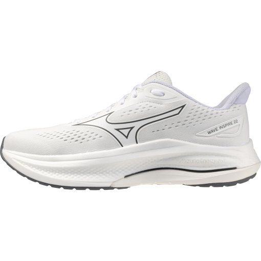 Photo produit de Mizuno Chaussures Running Homme - Wave Inspire 22 - Blanc/Blanc/Blanc