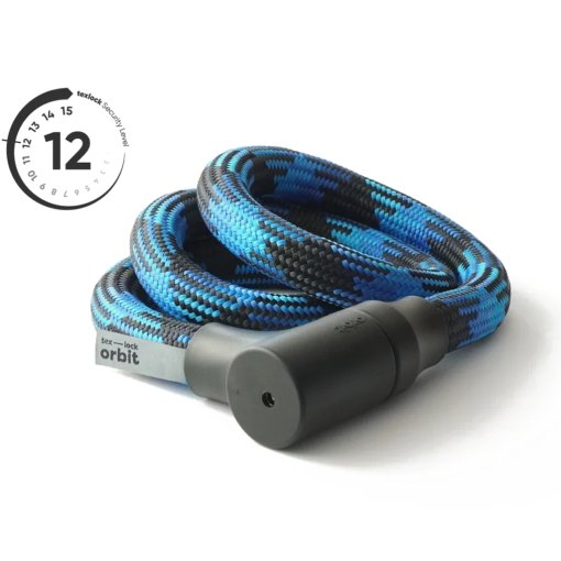 Produktbild von tex–lock orbit Seilschloss - 120cm - morpho blue