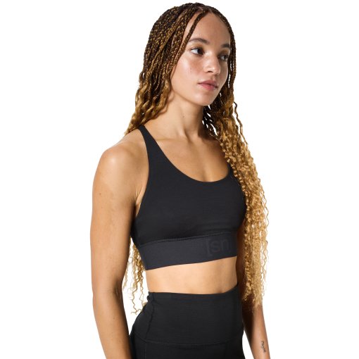 Zdjęcie: SUPER.NATURAL Lux Super Top sportowy dla kobiet - Jet Black