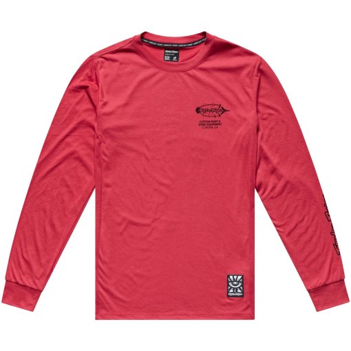 Foto de Troy Lee Designs Maillot de Manga Larga Hombre - Skyline Ride - Feathered Ember Red