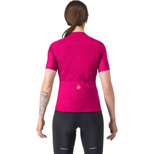 Maillot Manches Courtes Castelli Classifica Rouge
