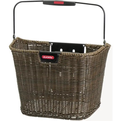 Produktbild von KLICKfix Structura Lenkerkorb - 16L - braun EF