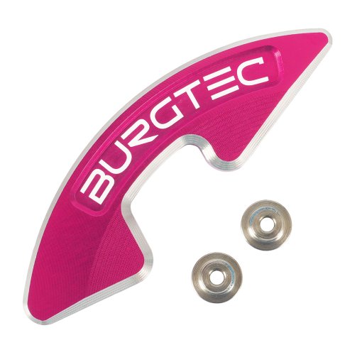 Picture of Burgtec Bashguard - Chainring Protection | Single - toxic barbie pink