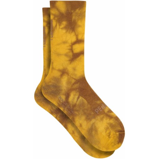 Picture of PEdALED E. Tie Dye Socks - Golden Yellow