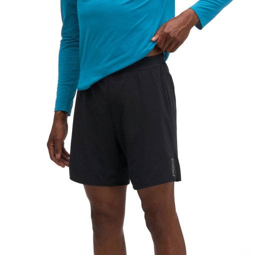 Foto de Hoka Glide 7 Zoll 2in1 Pantalones cortos para hombre - black