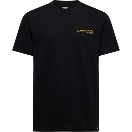 Picture of La Sportiva Since 1928 T-Shirt Men - Black/Yellow