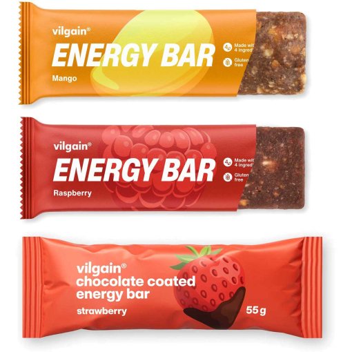 Productfoto van Vilgain Energy Bar - fruitreep - 20x55g
