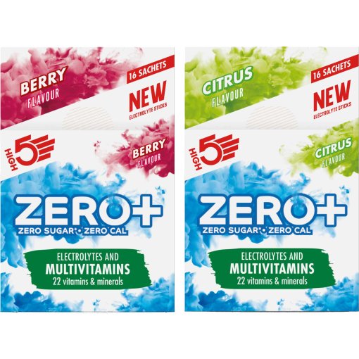 Photo produit de High5 ZERO+ Multivitamins - Poudre de boisson électrolytique - 16x7g