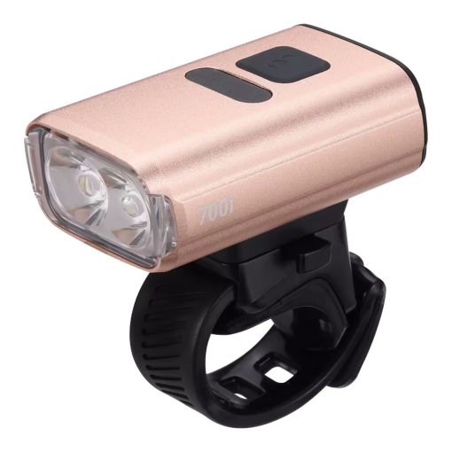 Photo produit de BBB Cycling Lumière Avant Vélo - NanoStrike 700i BLS-262i - rose gold