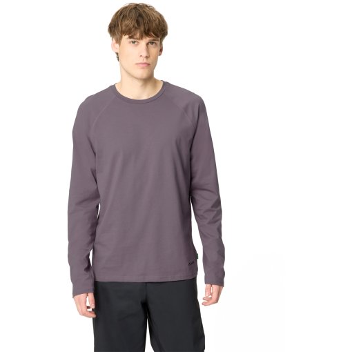 Billede af Vaude Cyclist Langærmet t-shirt til herrer - purple ash