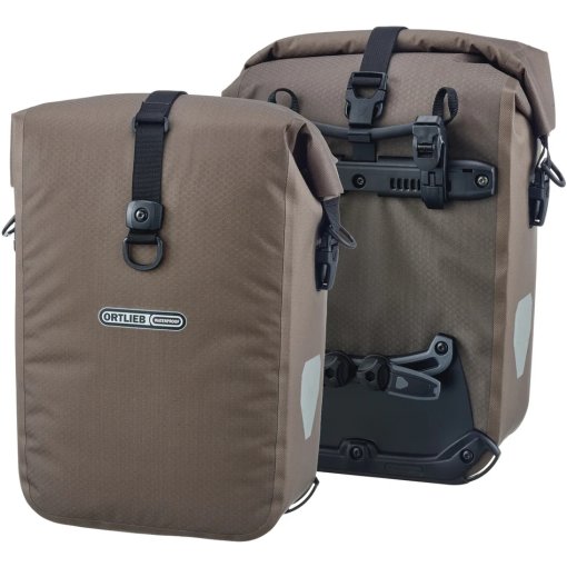Productfoto van ORTLIEB Gravel-Pack - QL2.2 Bagagetas (Paar) - 2x14.5L - dark sand