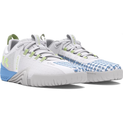 Foto de Under Armour Zapatillas de Entrenamiento Mujer - UA Reign 6 - Blanco/Horizon Blue/Morph Green