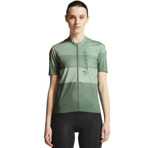 Foto de CRAFT Maillot de Manga Corta Mujer - Core Endurance Logo - Thyme/Glacial